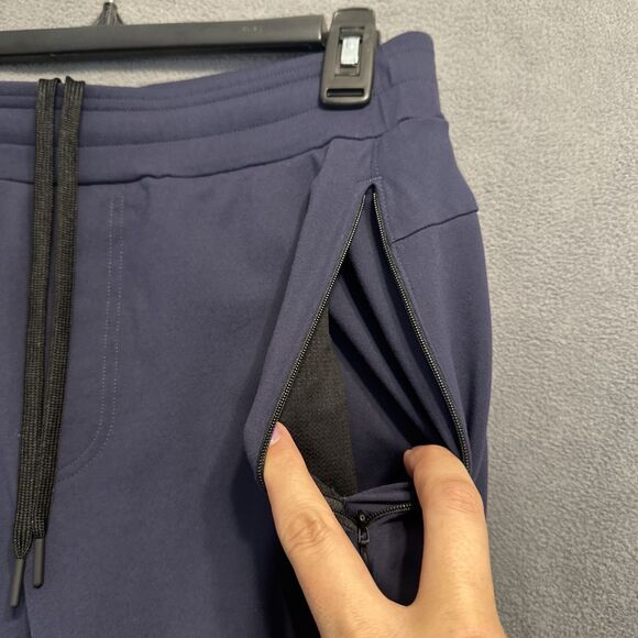 Public Rec Daymaker Gamechanger Pants Mens 30x30 Navy Performance Elastic Waist - Picture 3 of 7